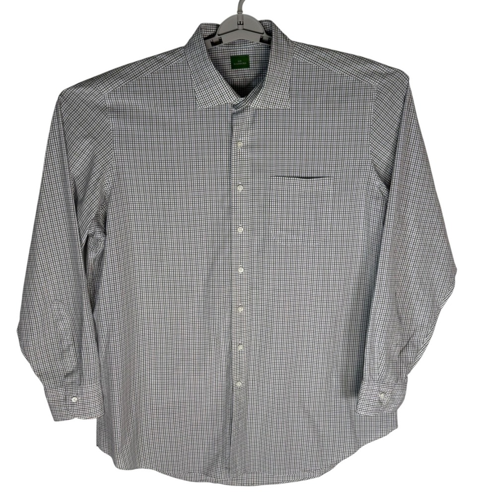 Sid Mashburn Mens XL Long Sleeve‎ Button Down Shirt Multi Color Check 5579302 - Picture 2 of 8